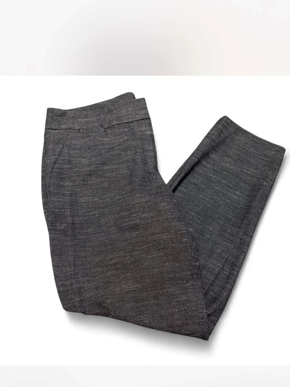 Ann Taylor Loft Marisa Gray Slim Ankle Dress Pants - Picture 4 of 8